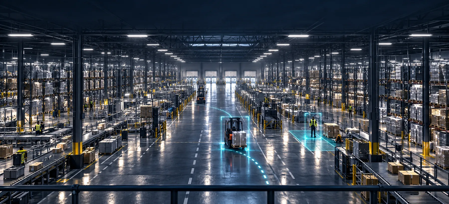 Widerlook AI vision monitoring a warehouse
